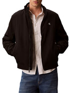 Giubbotto Calvin Klein Jeans uomo Harrington con zip nero