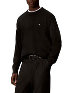 Maglia Calvin Klein Jeans uomo girocollo in cotone nero