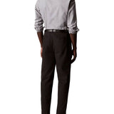 Camicia Calvin Klein uomo slim mélange grigio