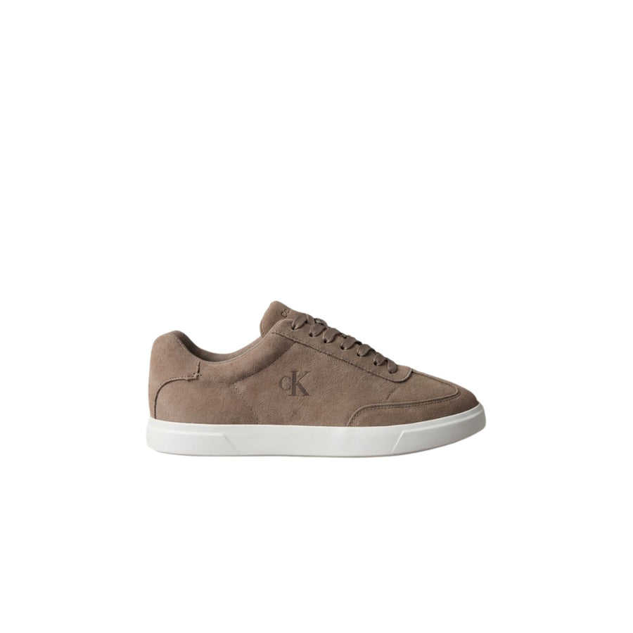Sneakers Calvin Klein uomo Low Profile Cupsole Suede taupe