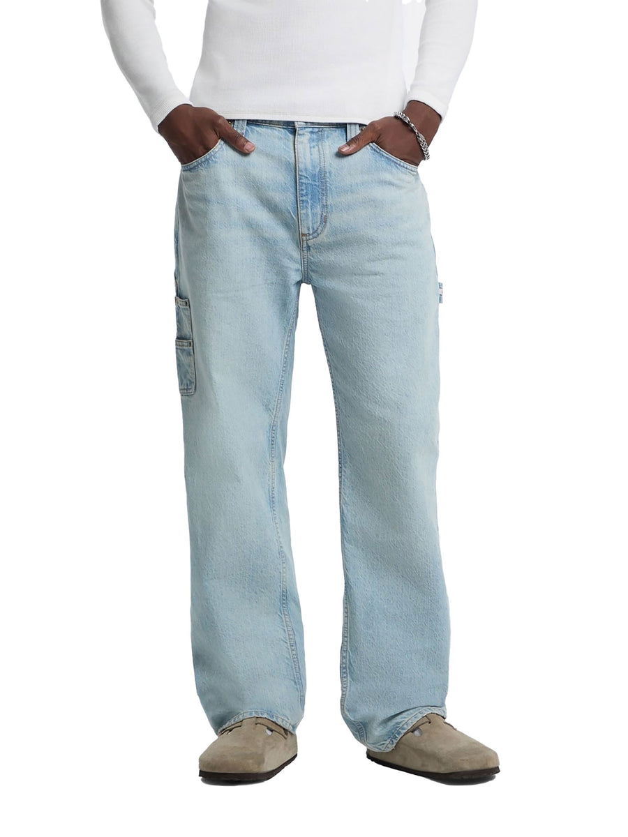 Jeans Guess Jeans uomo G19 carpenter con tasche laterali denim vintage