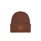 Cappello Guess uomo a cuffia con risvolto e patch logo moro