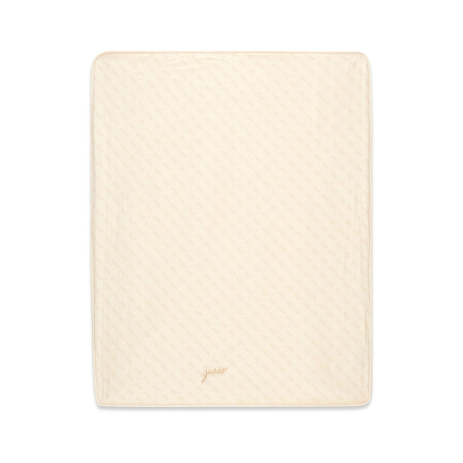 Coperta Guess neonata copertina 4g accessories panna
