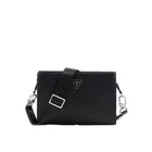 Borsa Guess uomo Milano a tracolla con pochette frontale nero
