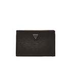Pochette Guess uomo Milano con accessorio coordinato e zip moro