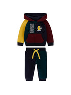 Tuta sportiva Guess bambino capp. color block multicolor