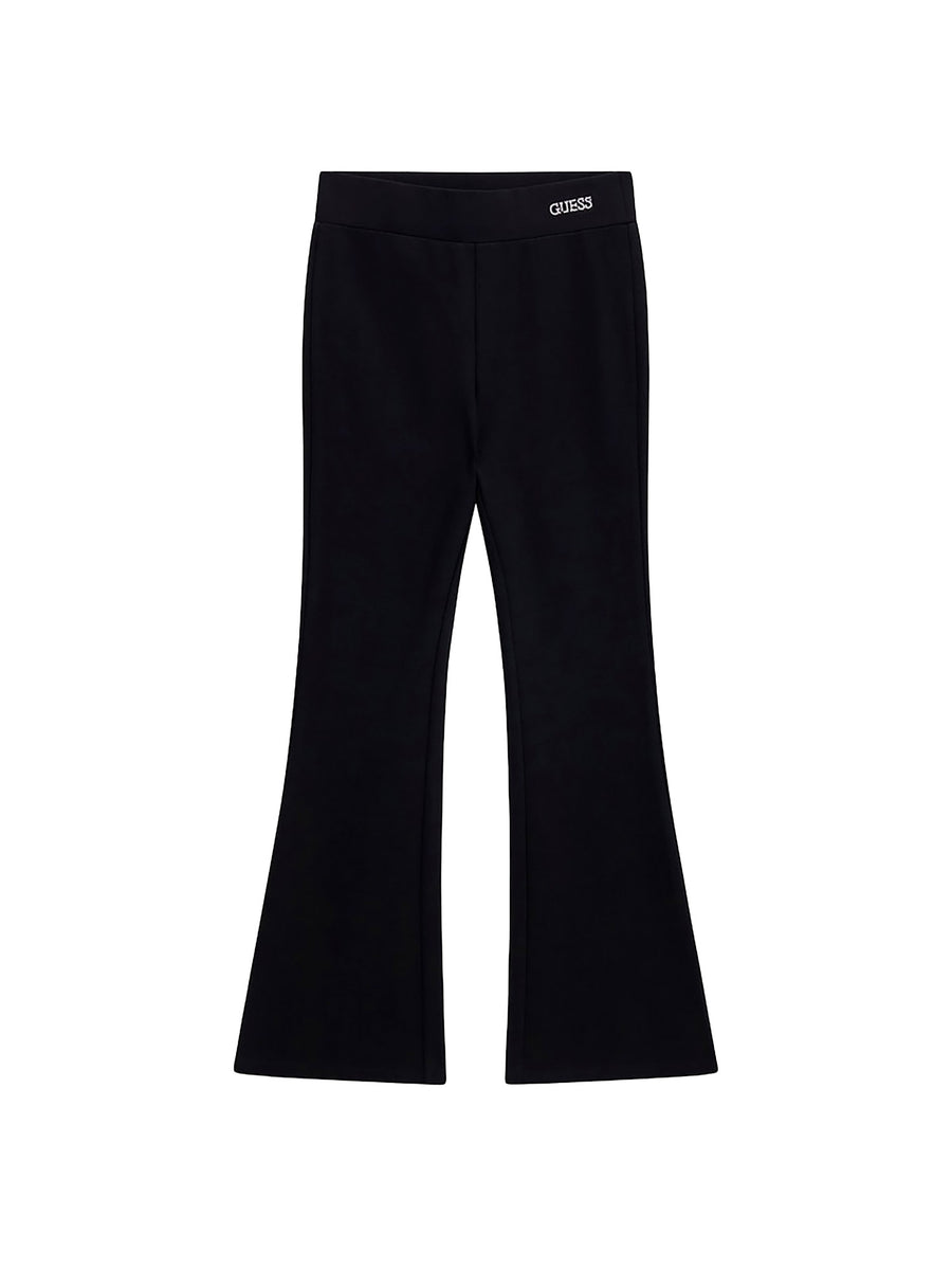 Pantaloni Guess bambina flare p.milano nero