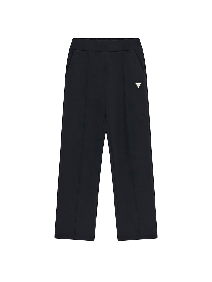 Pantaloni jogger Guess bambina jogging scuba nero