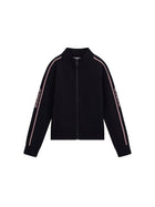 Cardigan con zip Guess bambina nero