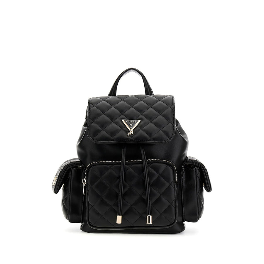 Zaino Guess bambina utility con logo nero