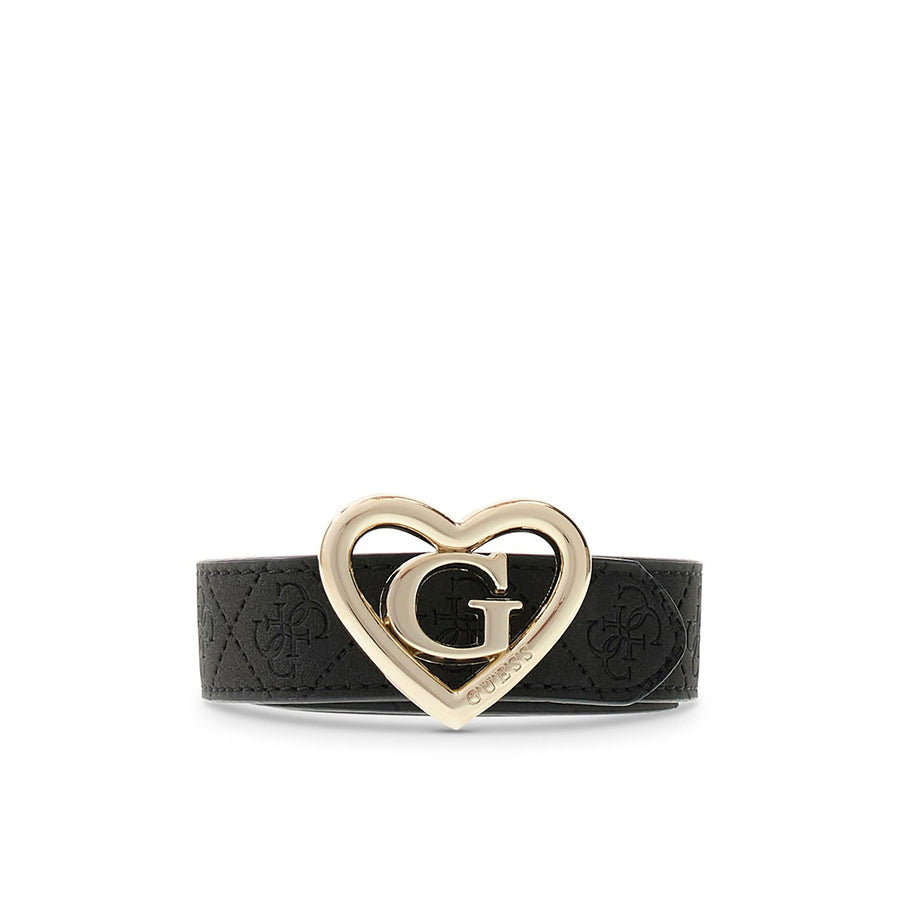 Cintura Guess bambina cinta 4g con logo nero