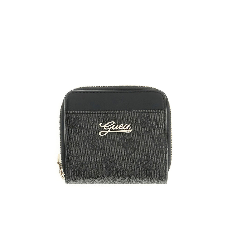 Portafoglio Guess neonata portafogli 4g allover con logo nero