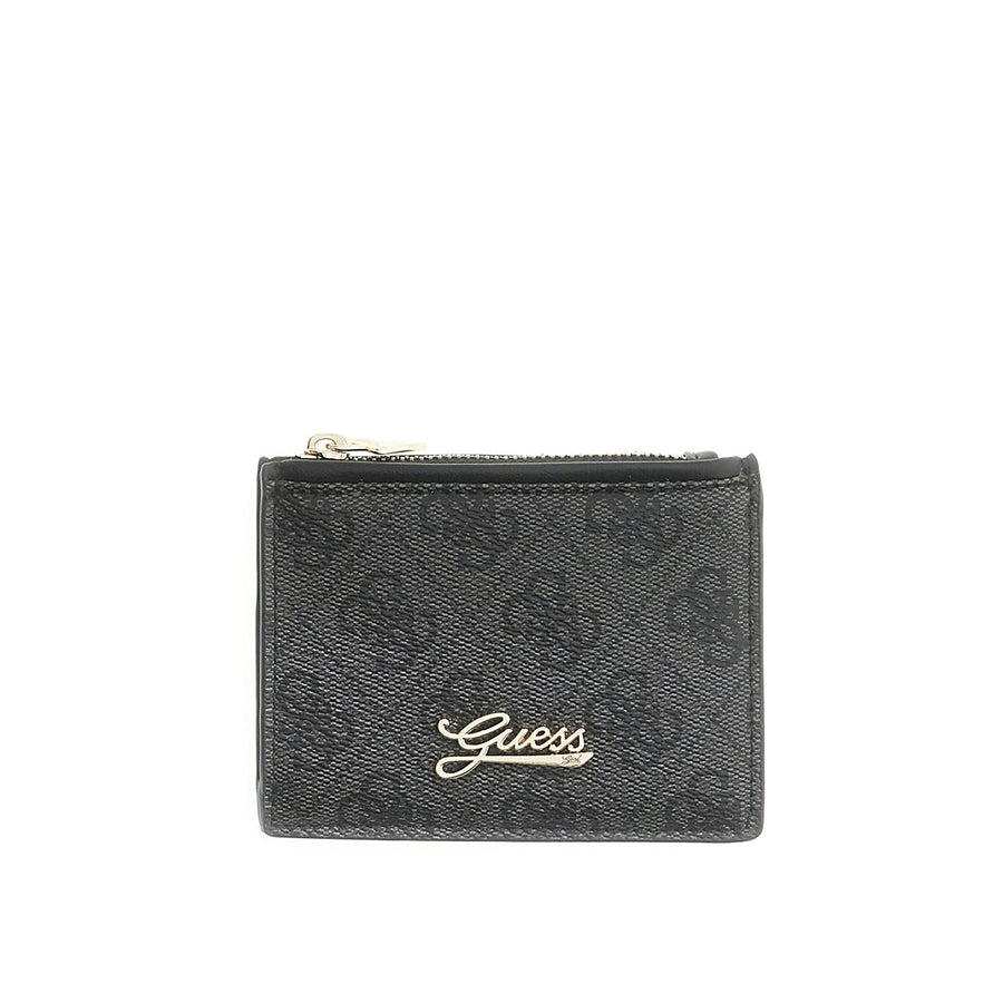 Portadocumenti Guess bambina portacarte 4g allover con logo nero