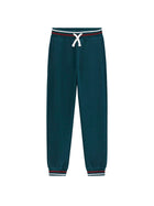 Pantaloni sportivi Guess bambino con coulisse verde