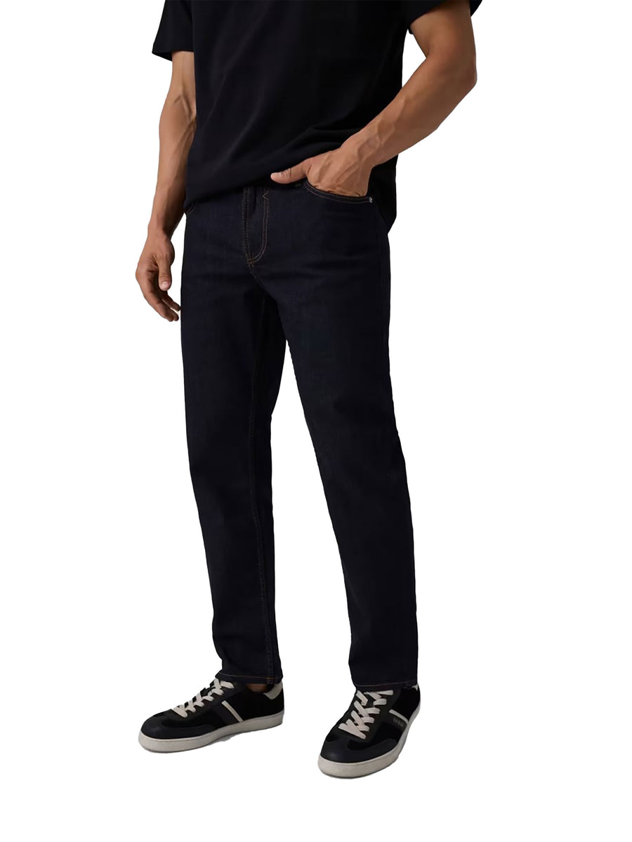 Jeans Guess uomo Angels a cinque tasche denim nero