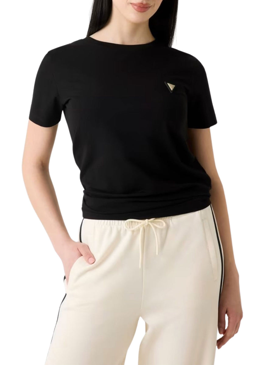 T-shirt Guess donna Colette Nero