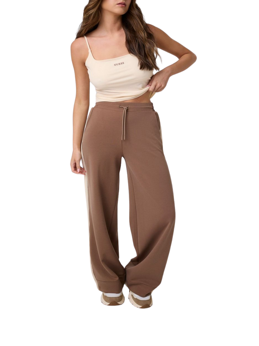 Pantalone Guess donna Merope Wide Leg color taupe