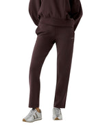 Pantaloni Guess donna Straight leg nat Marrone