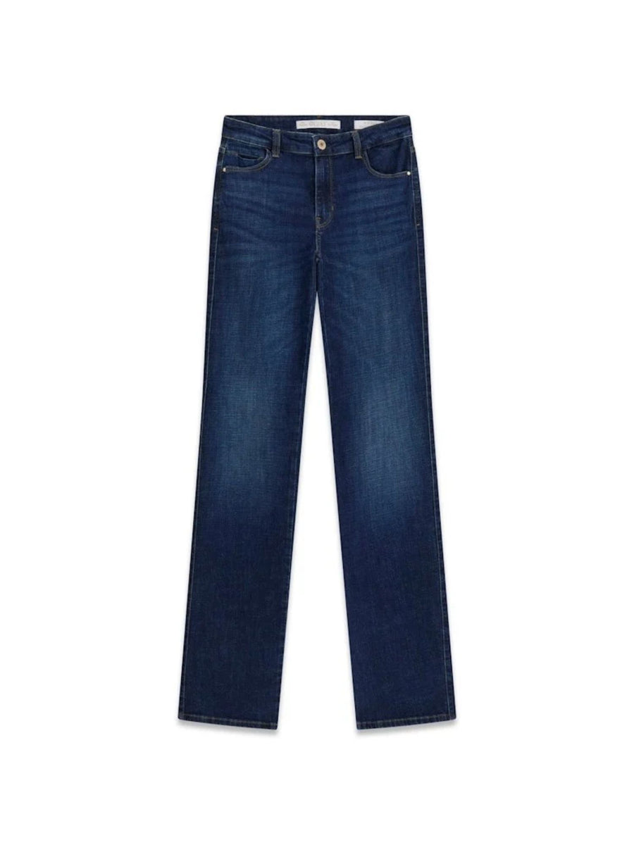 Jeans Guess donna Sexy straight Denim scuro