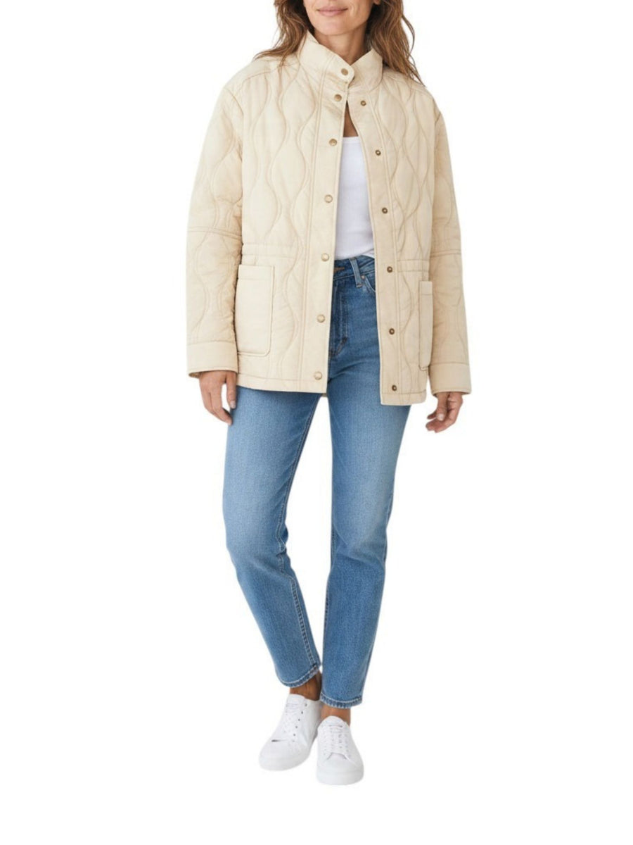 Giubbino Guess donna Corinne onion Beige