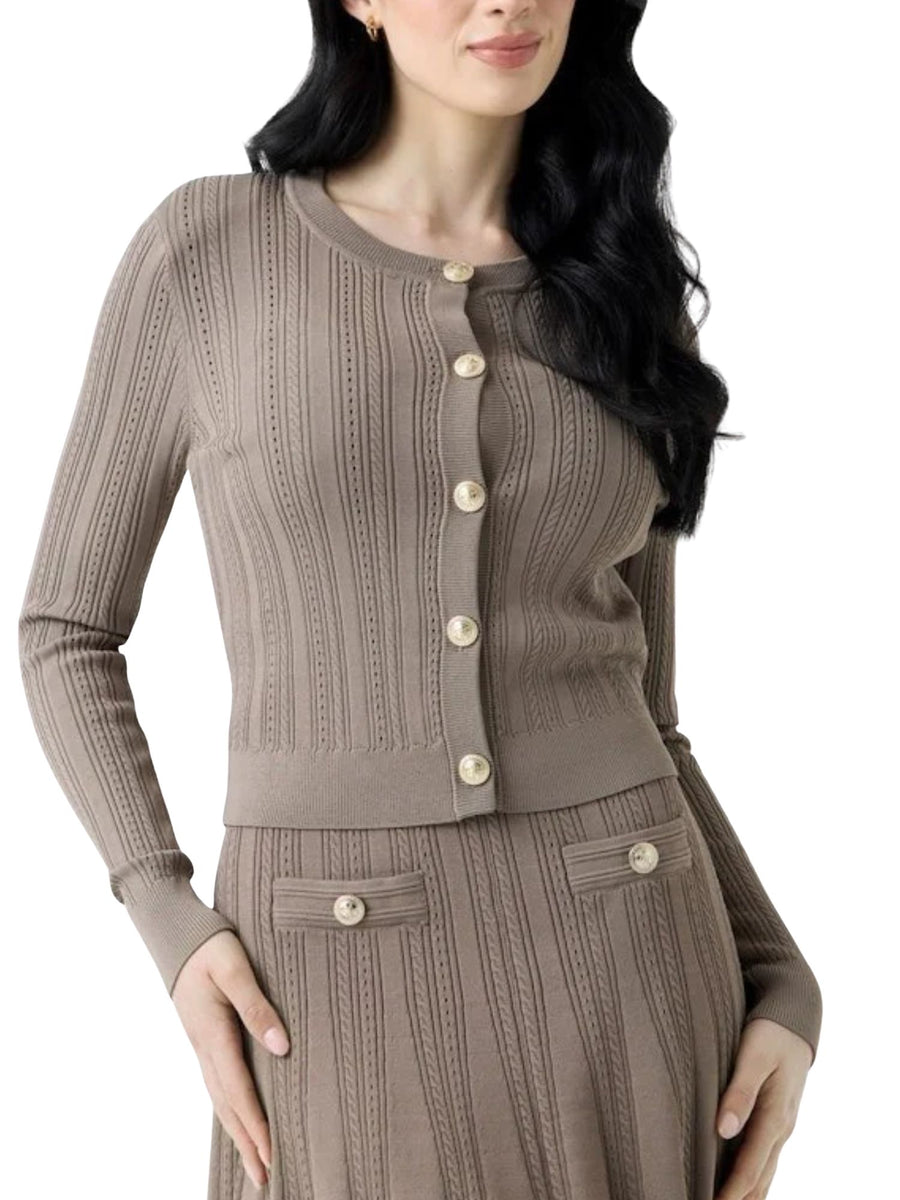 Cardigan Guess donna Carmen Taupe