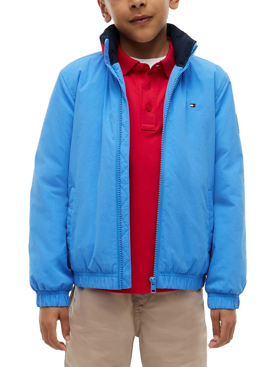 Giubbino Tommy Hilfiger heritage essential azzurro
