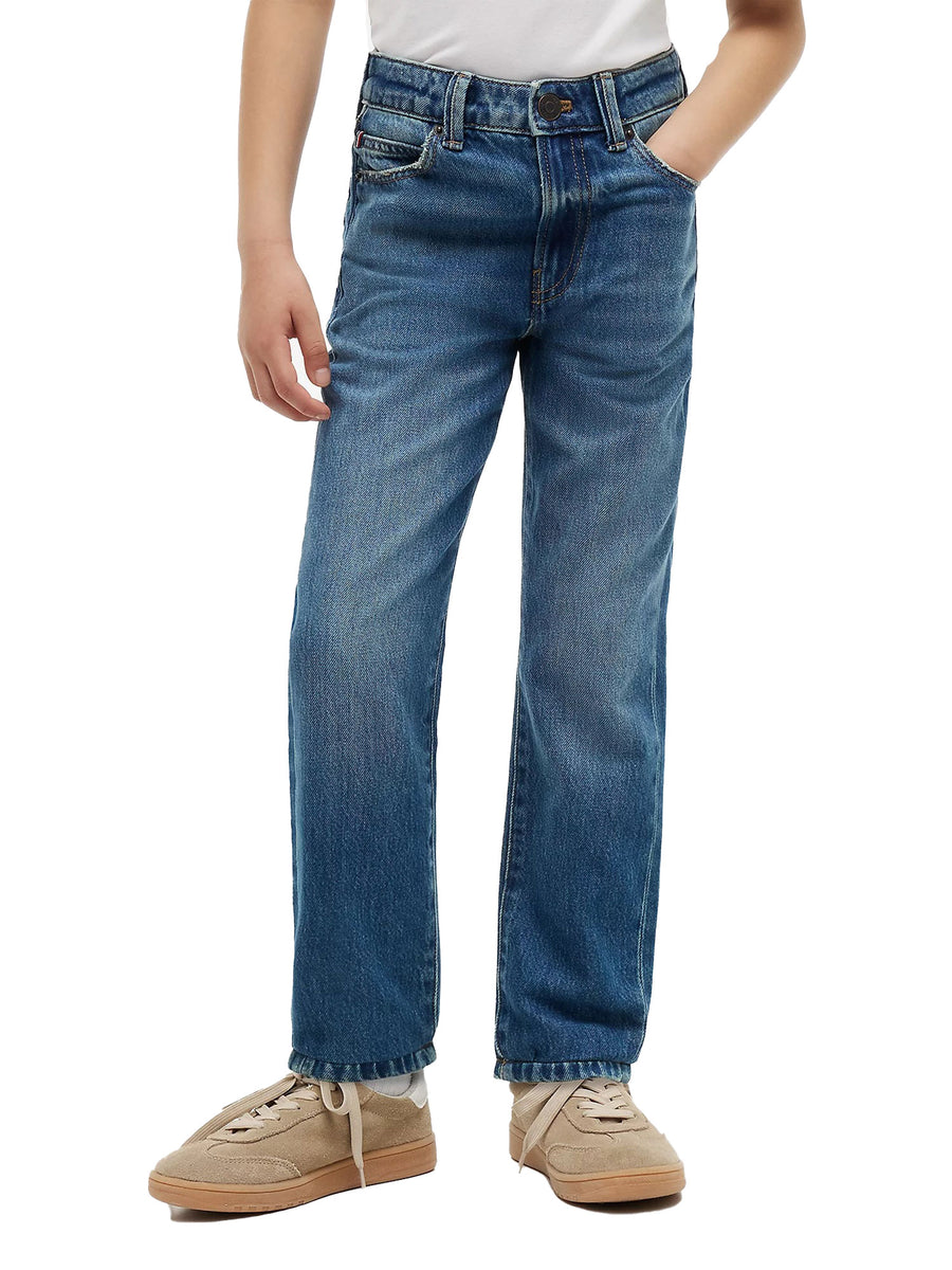 Jeans Tommy Hilfiger bambino archive vintage denim scuro