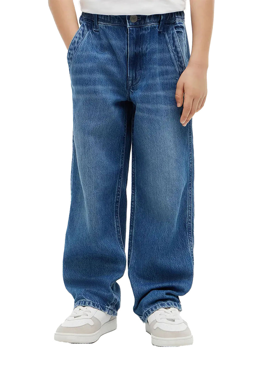 Jeans Tommy Hilfiger ragazzo baggy sailor denim medio