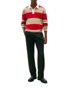 Pantalone Tommy Hilfiger uomo essential intechno con piega nero