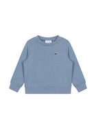 Felpa Lacoste bambino manica lunga core celeste