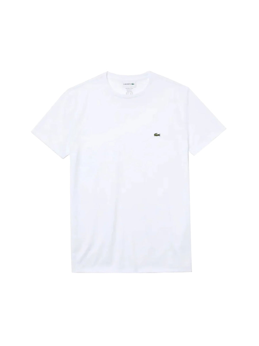 T-shirt Lacoste uomo manica corta pima cotton bianco