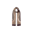 Stola Liu Jo donna animalier con stampa cinturini bordeaux