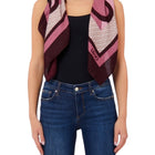 Foulard Liu Jo donna con monogramma bordeaux