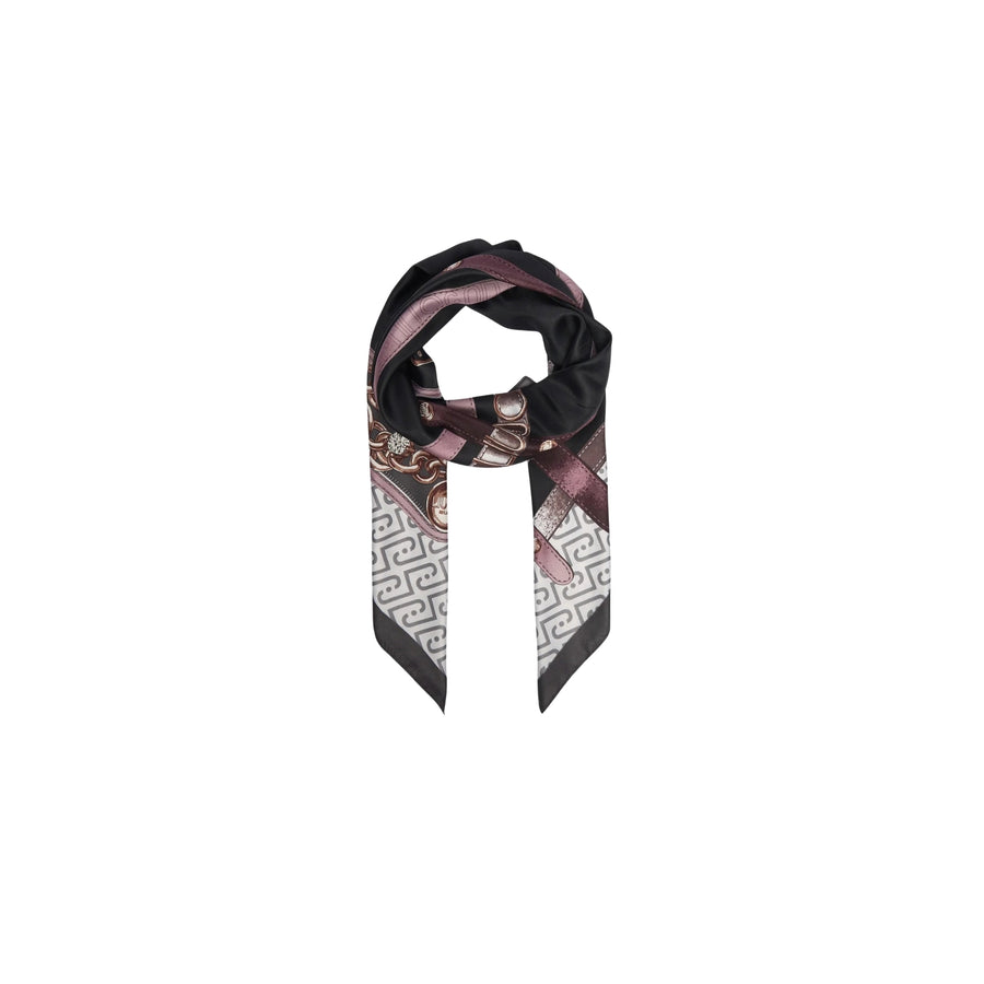 Foulard Liu Jo donna con stampa nero