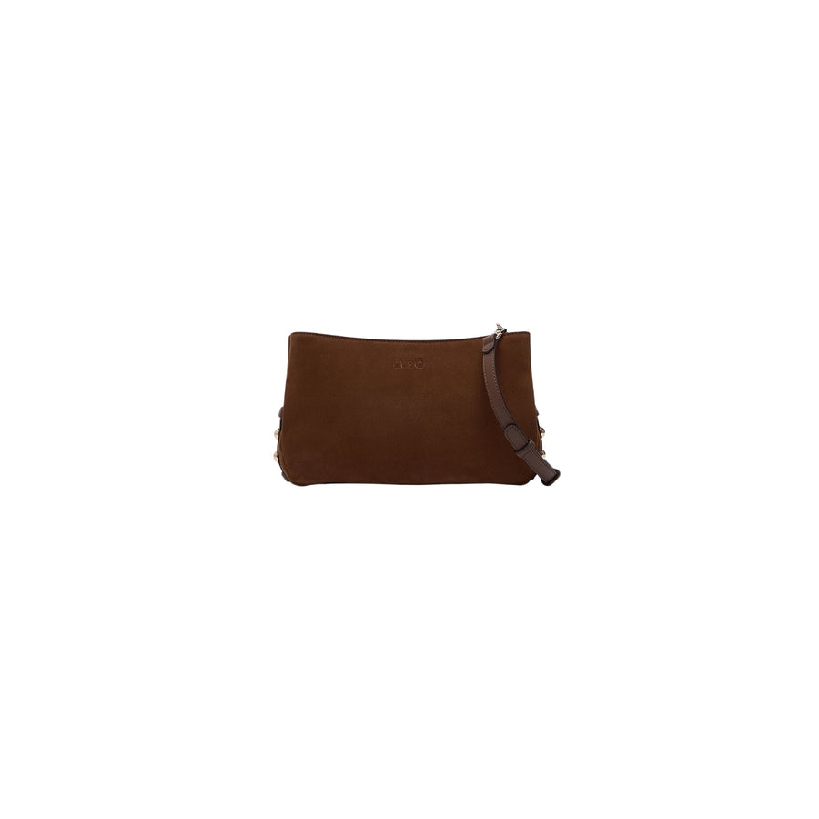 Borsa crossbody media Liu Jo in microfibra tabacco