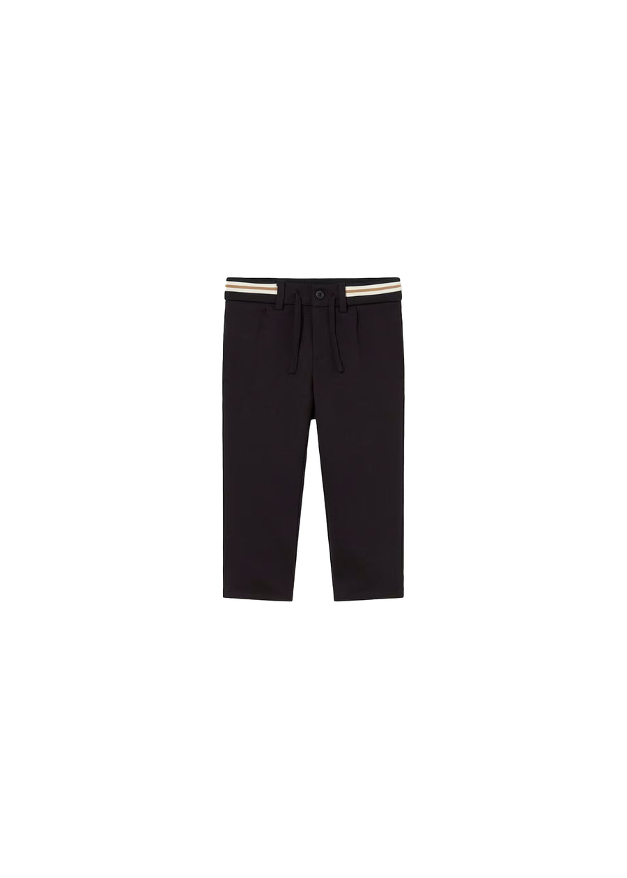 Pantalone Mayoral neonato smart confort nero