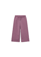 Pantalone Mayoral bambina in felpa con coulisse viola