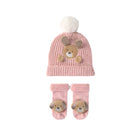 Set cappello e guantini Mayoral neonata rosa