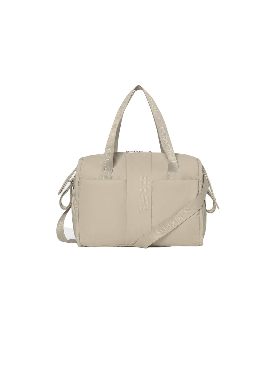 Borsa nursery Mayoral neonato in tessuto beige