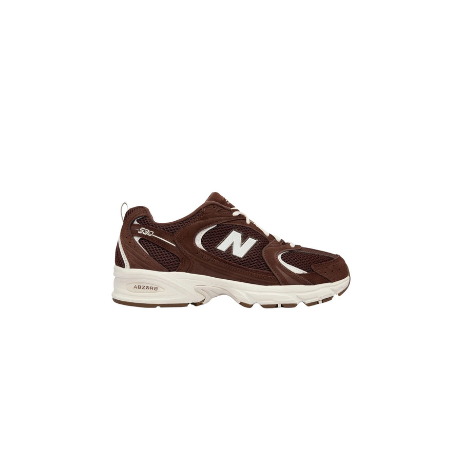 Sneaker New Balance uomo U530 suede/mesh moro/beige