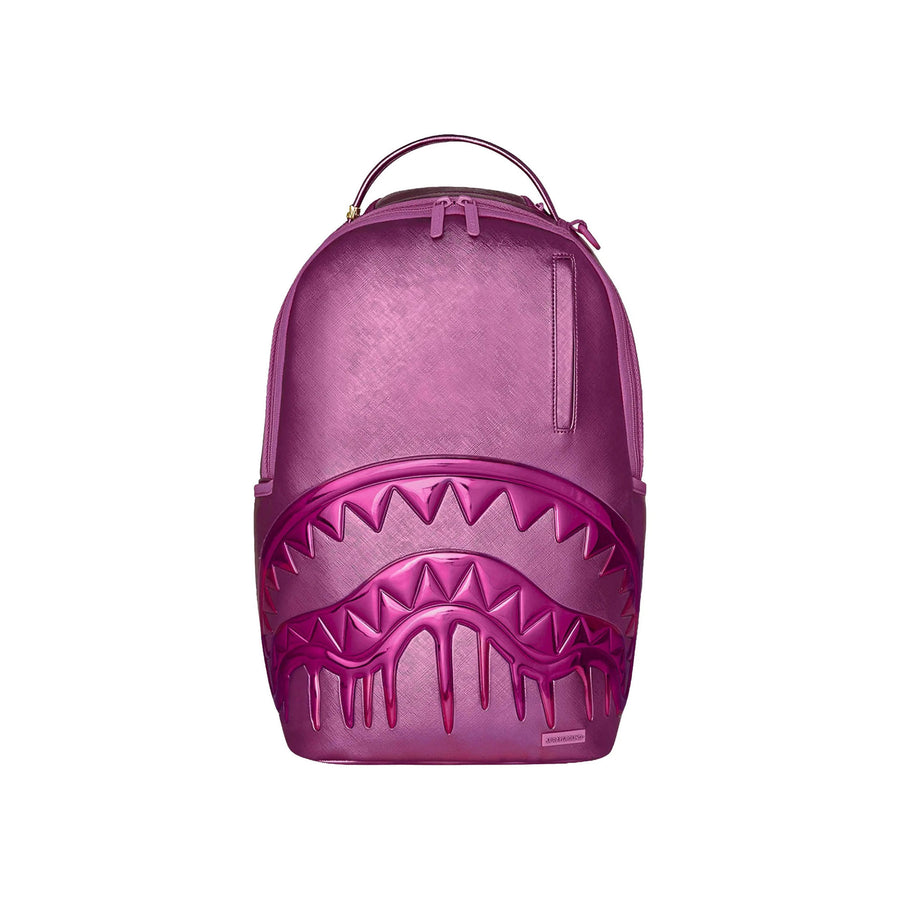 Zaino Sprayground donna Metallic Drip rosa
