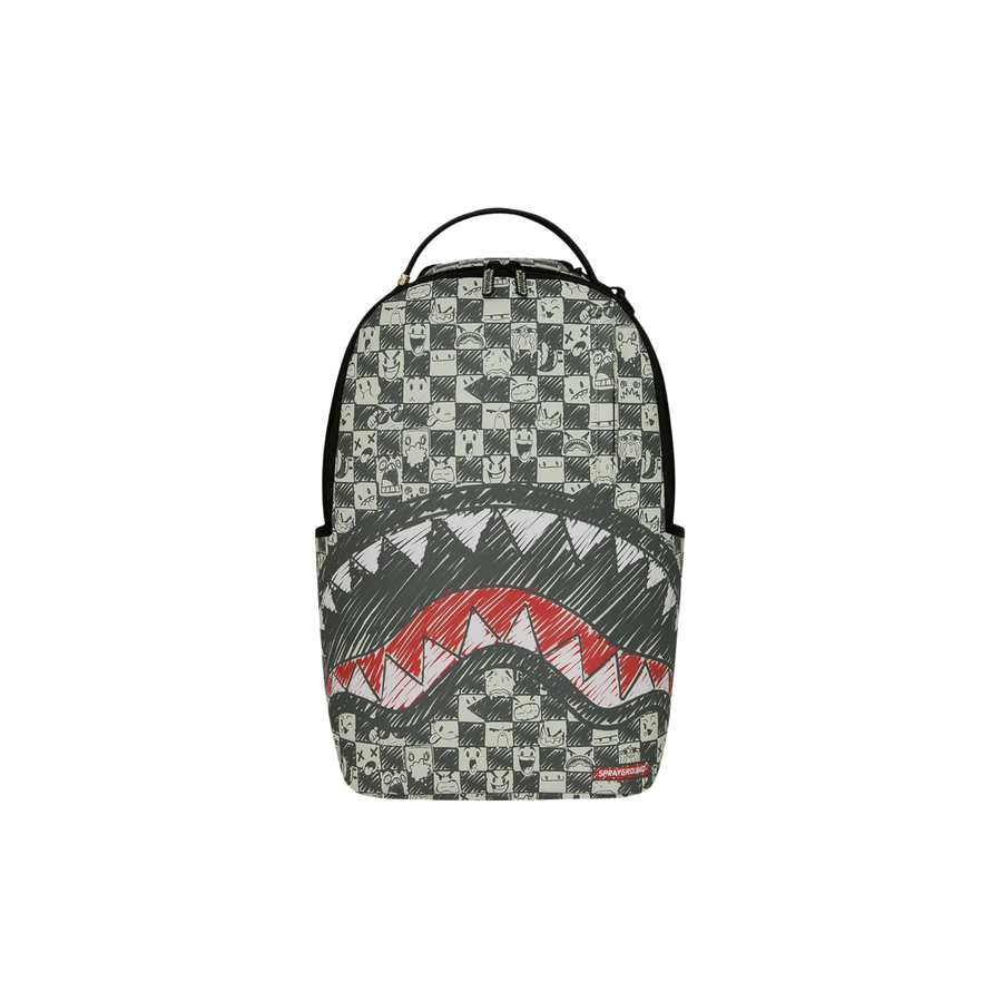 Zaino Sprayground modello emote check fantasia