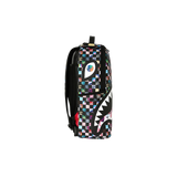 Zaino Sprayground modello crazy check nero multi