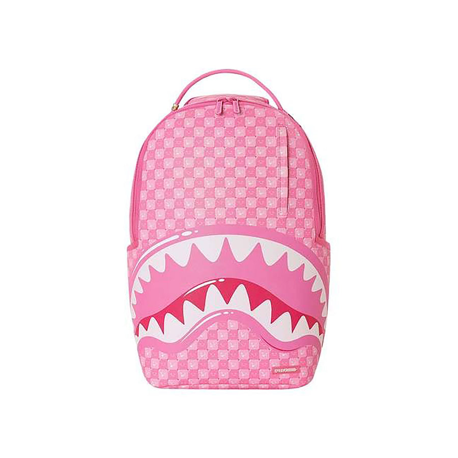 Zaino Sprayground donna New Check Faces rosa