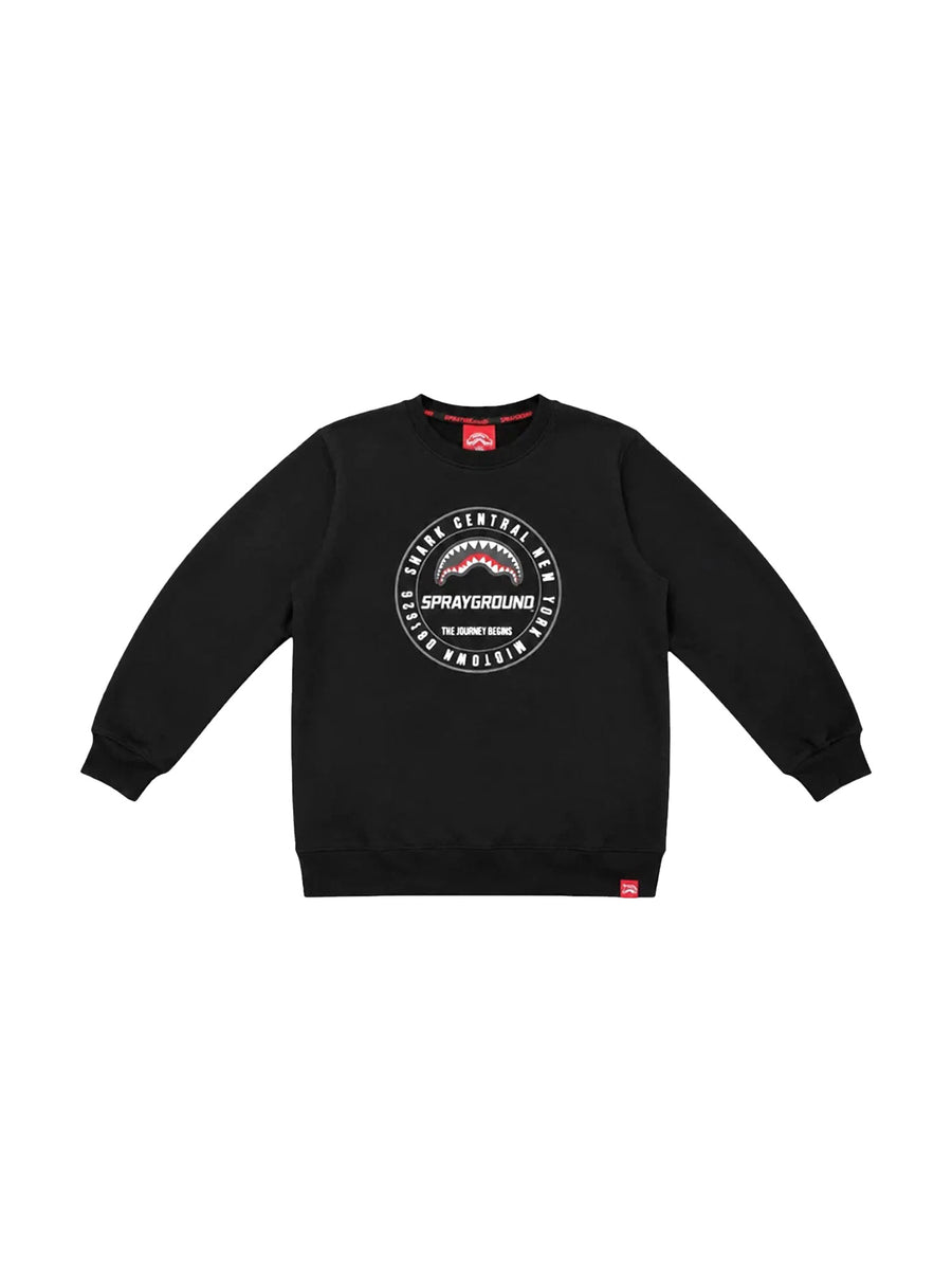 Felpa Sprayground bambino manica lunga Reg basic nero