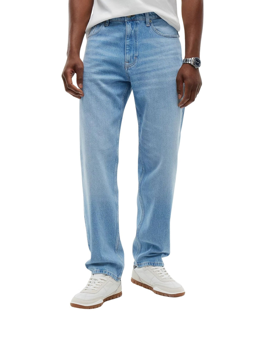 Jeans Tommy Jeans uomo sonny regular denim chiaro