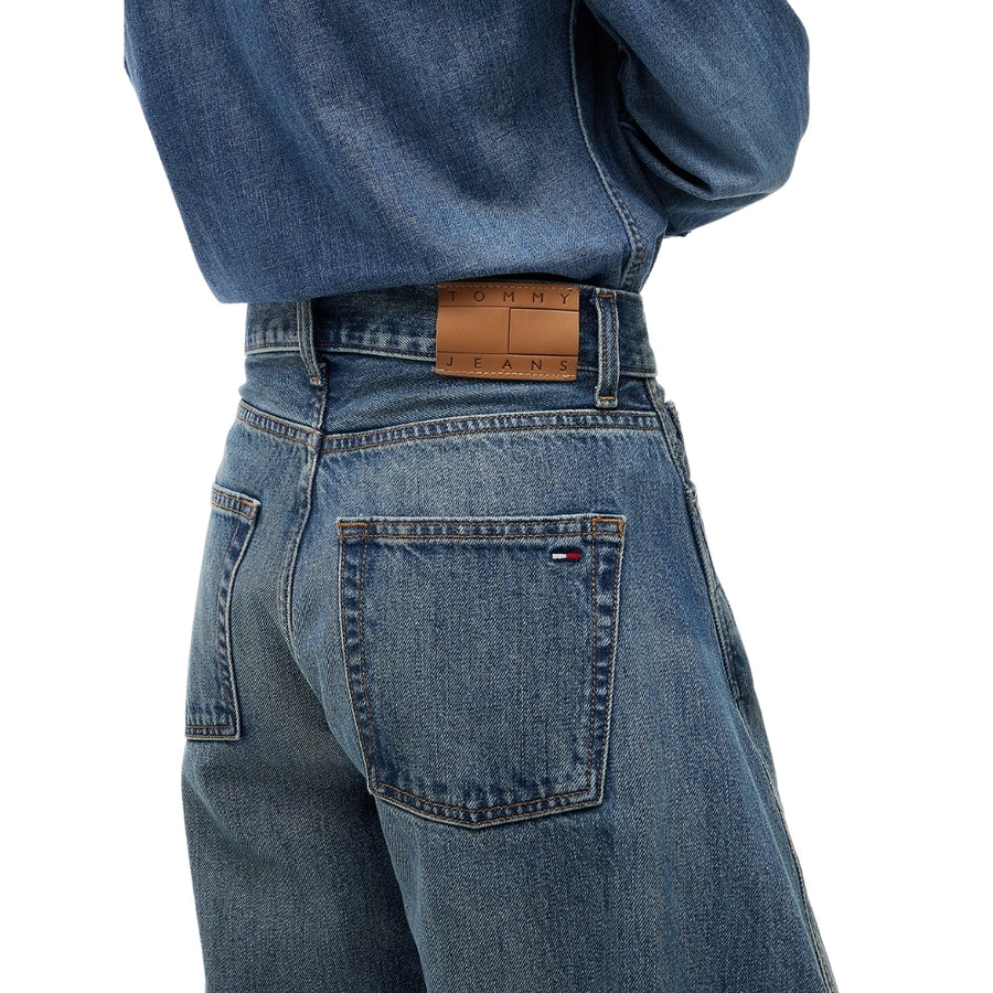 Jeans Tommy Jeans donna Claire High Rise Wide Leg in denim scuro