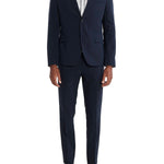 Abit slim fit monopetto in tessuto stretch - CityModa