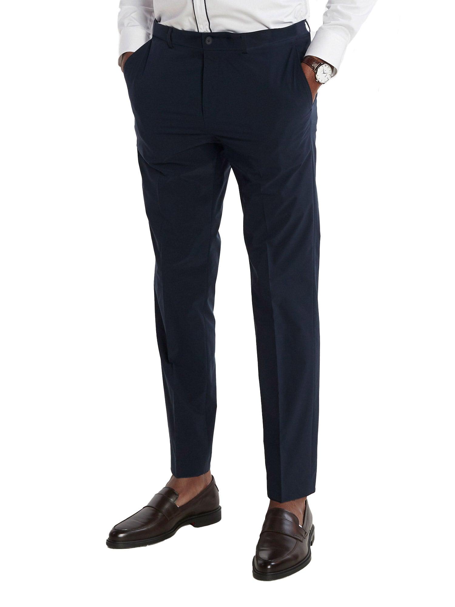 Abit slim fit monopetto in tessuto stretch - CityModa