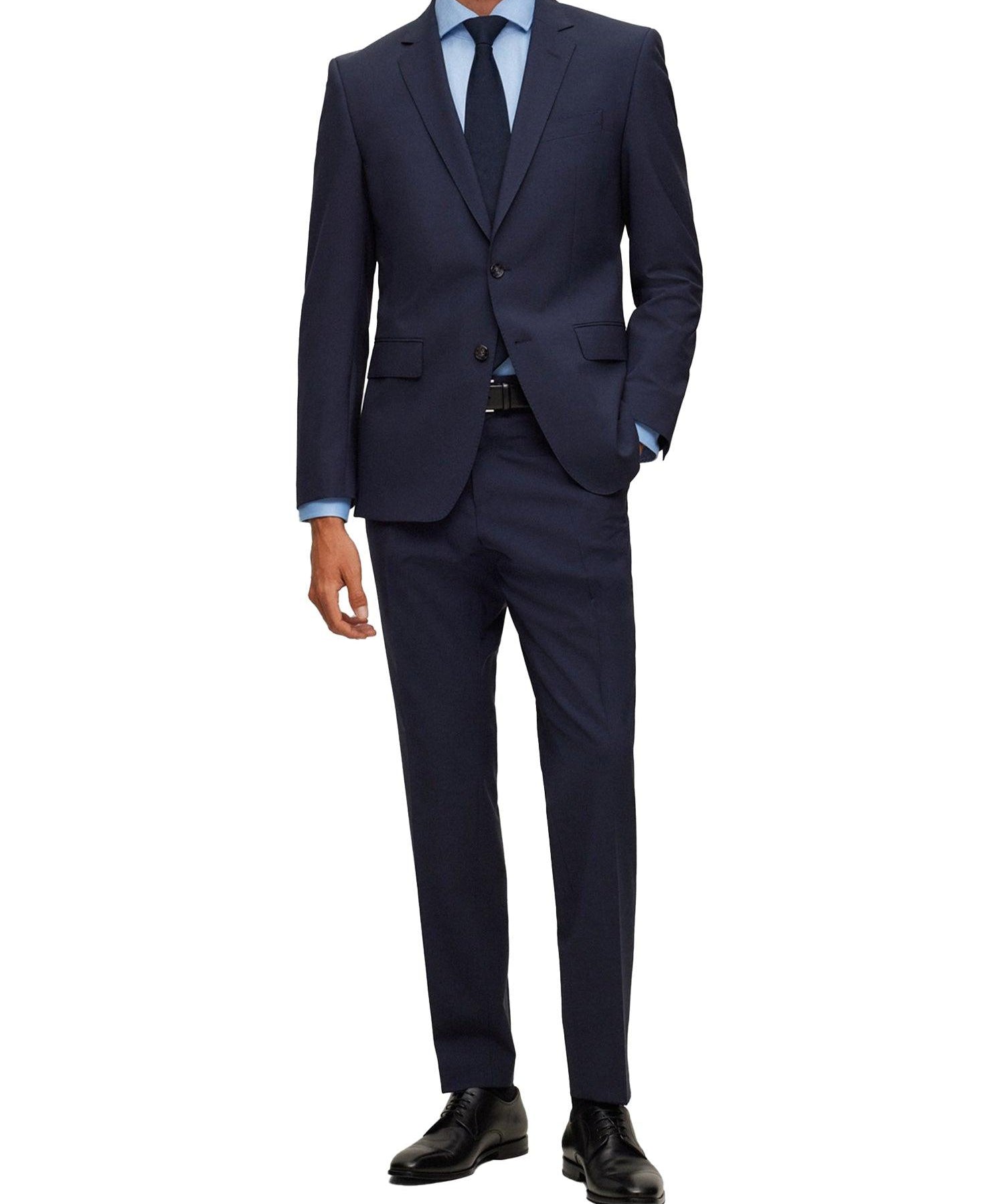 Abito slim fit monopetto H-Huge blu - CityModa